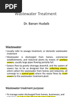 Wastewater Treatment