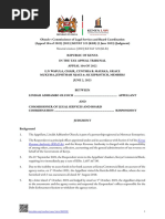 Oluoch v Commissioner of Legal Services and Board Coordination (Appeal 104of2022) 2023KETAT325(KLR) (2June2023) (Judgment)