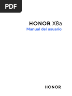 HONOR X8a Manual del usuario-(Magic UI 6.1_01,es)