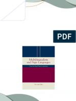 Multilingualism and Sign Languages From the Great Plains to Australia Sociolinguistics in Deaf Communities Series Vol 12 1st Edition Ceil Lucas 2024 Scribd Download