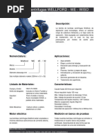 Datos técnicos Motobomba