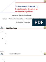 Lec_04_Mathematical Modelling of Electrical & Electronic Systems