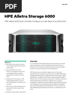 HPE Alletra 6030 Dual Controller Configure-To-Order Base Array Data Sheet-PSN1013540289PHEN