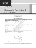 16. Electrostatic Potential and Capacitance-1