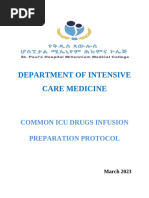 INFUSION PROTOCOL IN ICU (1) 2