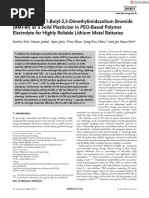 Advanced Energy Materials - 2023 - Kim - Functionality of 1‐Butyl‐2 3‐Dimethylimidazolium Bromide  BMI‐Br  as a Solid