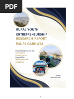 Rural Youth entrepreneurship