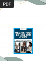 Instant download Paralegal Today: The Legal Team at Work (MindTap Course List) 8th Edition Roger Leroy Miller - eBook PDF pdf all chapter