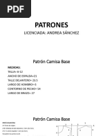 PATRONAJE INFANTIL 