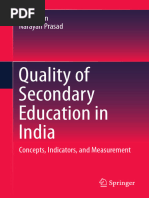 Charu Jain, Narayan Prasad - Quality of Secondary Education in India_ Concepts, Indicators, And Measurement-Springer Singapore (2018)