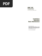 KMC 100 Operation Manual