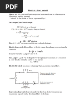 Electricity Study Material