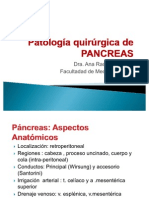 Patología Quirúrgica de PANCREAS ARM