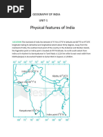 Physiographic Division of India