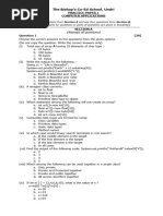 CLASS 10 - PRACTICE PAPER 1 - 2022-23 - COMP APP