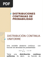 DISTRIBUCIONES CONTINUAS