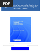 [FREE PDF sample] Practical Recording Techniques The Step by Step Approach to Professional Audio Recording 7th Edition Bruce Bartlett ebooks