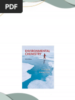 (eBook PDF) Environmental Chemistry 5th Edition all chapter instant download