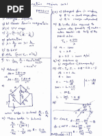 Kerala +2 Annual Exam April 2021 Physics Answer Key