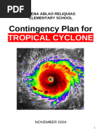 CONTINGENCY PLAN TROPICAL CYCLONE