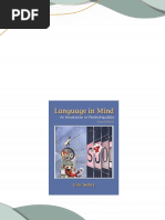 [FREE PDF sample] (eBook PDF) Language in Mind: An Introduction to Psycholinguistics 2nd Edition ebooks