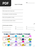 test 2 IV