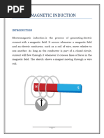 ELECTROMAGNETIC INDUCTION class 12 physics