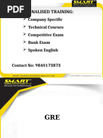 BVRIT College GRE Data Interpretation