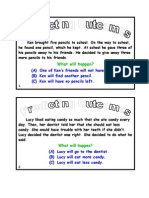 Predicting Outcomes Task Cards