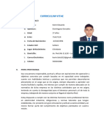 CV - DOMÍNGUEZ GONZALES KEVIN EDUARDO