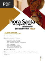 Hora Santa de preparación a la Celebración del Nacimiento de Jesús [Navidad]