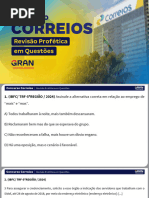 Correios - Revisão Profética em Questões - 08.12 - Lucas Lemos