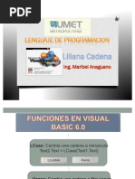 Funciones en Visual Basic 6.0