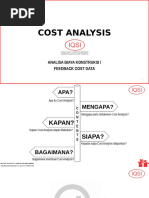 Cost Analysis- R1