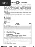 BEEE-Unit-1 DC & AC Circuits