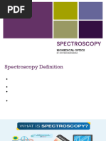 Introduction to Spectroscopy