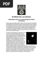 El Metal De Los Dioses (Black Metal en Grecia) [Metali.k.o Ab-1998]