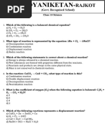 science class 10 chemistry mcq (1)