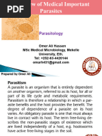 1-Parasitology -lecture notes