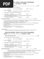 Talha Mushtaq (Maths) CH#4 2nd Half 21-02-18