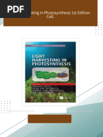 Instant Download Light Harvesting in Photosynthesis 1st Edition Coll. PDF All Chapters