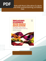 Engaging Students with Music Education DJ decks urban music and child centred learning 1st Edition Dale all chapter instant download