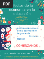 Efectos de La Economía en La Educación