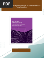 Instant Access to Photonic Applications For Radio Systems Networks Fabio Cavaliere ebook Full Chapters