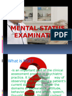 Mental Status Examination slide