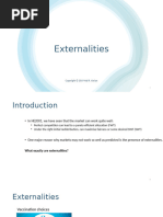 Externalities