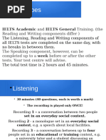 IELTS format short