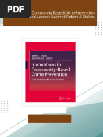 Complete Download Innovations in Community Based Crime Prevention Case Studies and Lessons Learned Robert J. Stokes PDF All Chapters