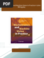 Mechatronics and Machine Vision in Practice 4 John Billingsley all chapter instant download