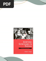 Full download American Government and Politics A Concise Introduction 1st Edition Robert Singh pdf docx